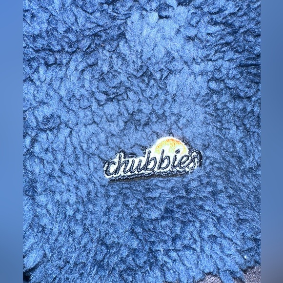 Chubbies- Men’s The Snuggler High-Pile- Navy, Sz Large, EXCELLENT USED COND. - Picture 3 of 5